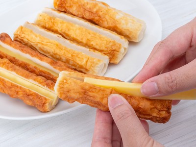食譜-竹輪豬肉起司捲