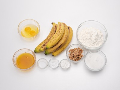 食譜-香蕉核桃蛋糕