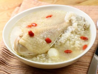 食譜-糙米燉雞湯