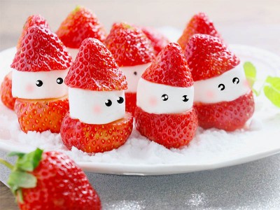食譜-草莓雪人