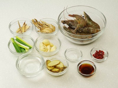 食譜-麻油當歸燒酒蝦