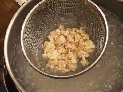 食譜-金菇地瓜雞肉粥