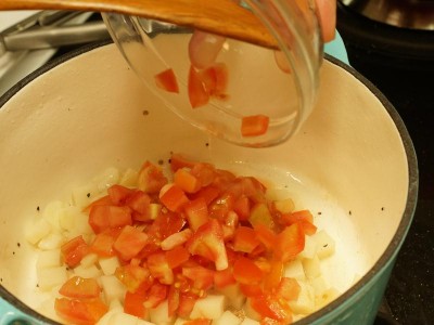 食譜-香煎雞排佐燉鮮蔬