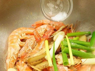 食譜-麻油當歸燒酒蝦