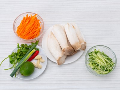 食譜-檸檬涼拌杏鮑菇