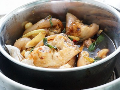 食譜-花雕蜜燉豬腳