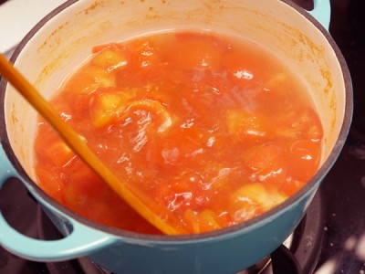 食譜-番茄海鮮鍋