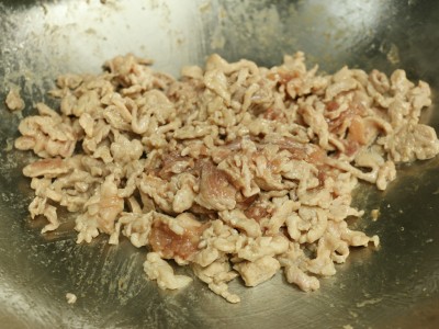 食譜-白蘿蔔拌炒肉絲