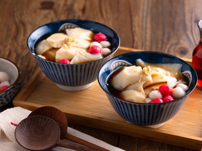 食譜-薑汁湯圓豆花