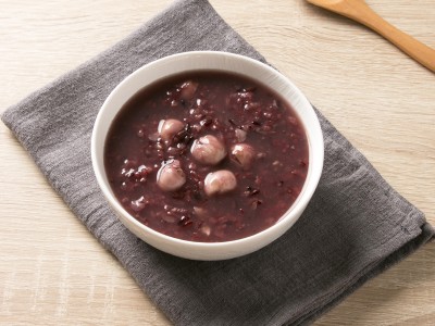 食譜-紫米蓮蓉粥