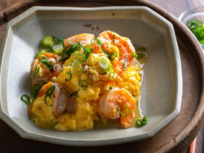 食譜-滑蛋蝦仁