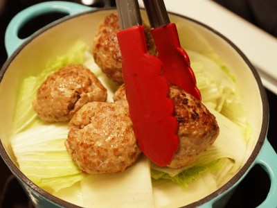 食譜-獅子頭燉白菜粉條