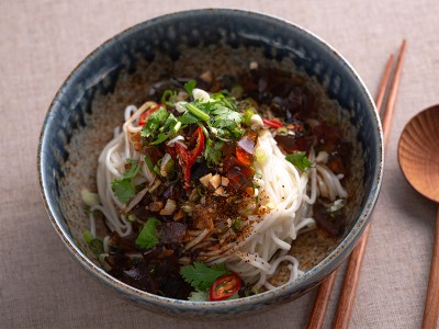 食譜-椒麻皮蛋拌麵