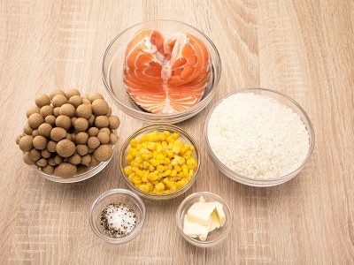 食譜-和風奶油鮭魚飯