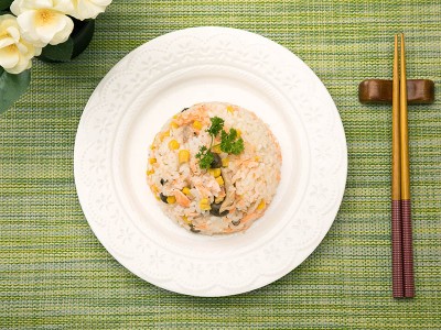 食譜-和風奶油鮭魚飯