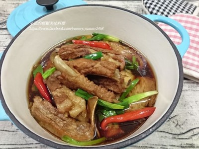 食譜-蔥燒排骨