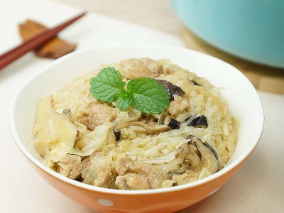 食譜-香菇雞燉飯