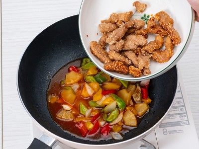 食譜-鳳梨糖醋里肌