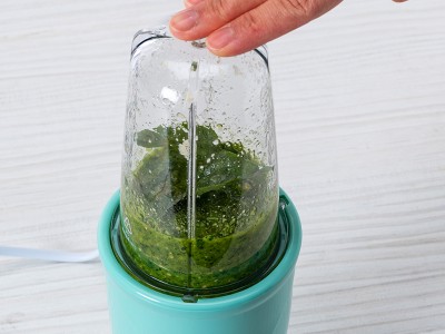 食譜-青醬菇菇培根義大利麵 