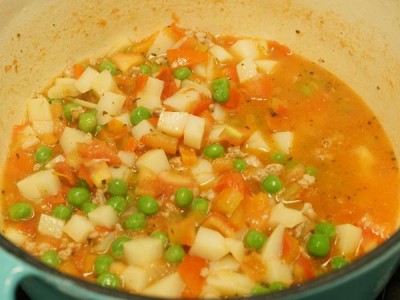 食譜-香煎雞排佐燉鮮蔬