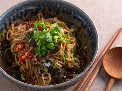 食譜-椒麻皮蛋拌麵