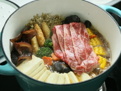 食譜-牛肉壽喜燒