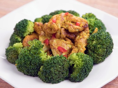 食譜-咖哩里肌綠花椰