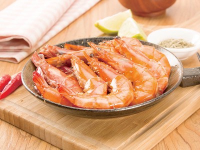 食譜-迷迭香烤蝦