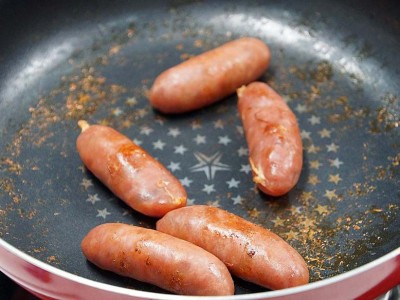 食譜-水煎香腸