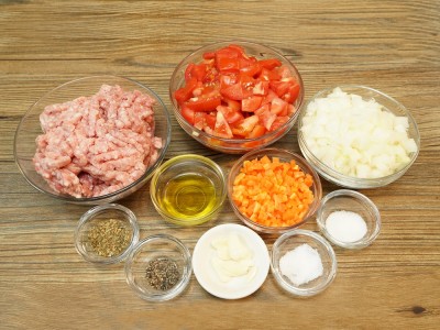 食譜-番茄肉醬汁