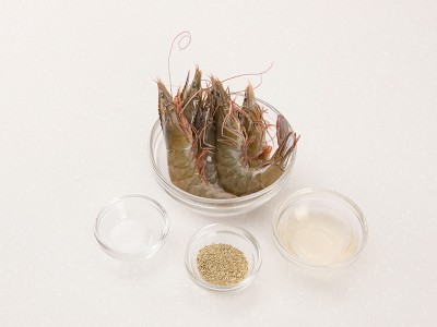 食譜-迷迭香烤蝦