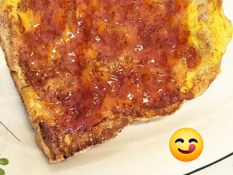 餐桌-Strawberry confiture de French toast