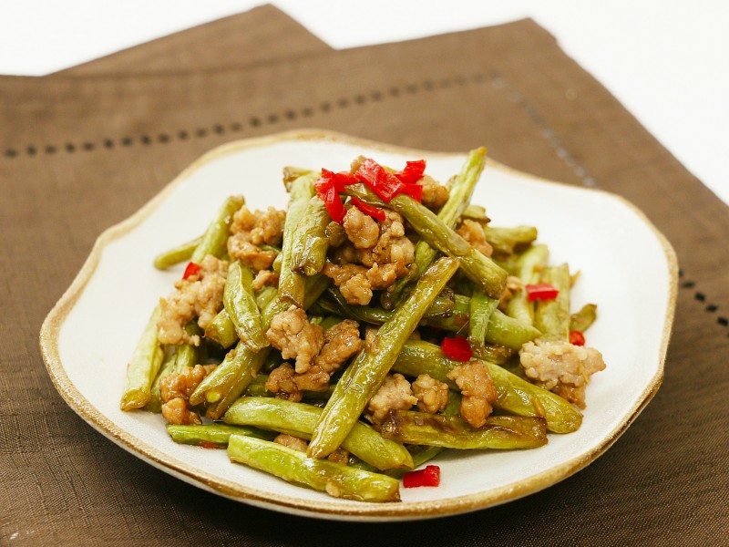 食譜-乾煸四季豆