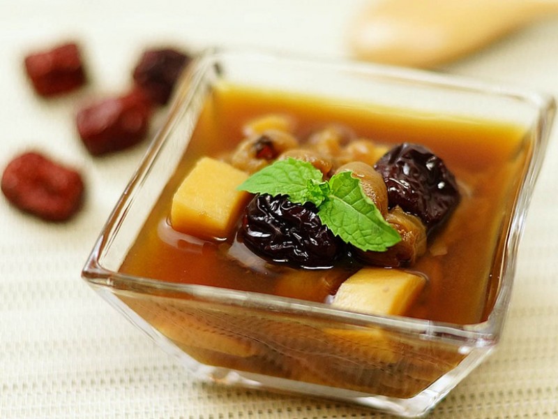食譜-山藥桂圓甜湯